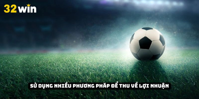 Sử dụng nhiều phương pháp để thu về lợi nhuận