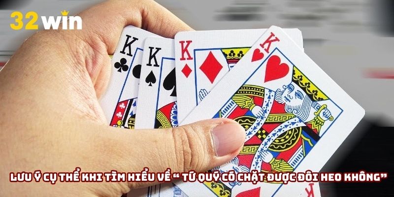Lưu ý cụ thể khi tìm hiểu về “tứ quý có chặt được đôi heo không”